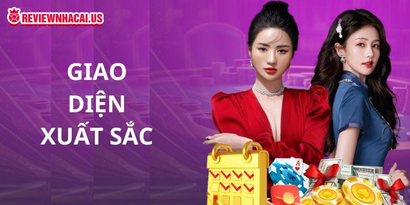 Giao diện của nhà cái được nhiều người dùng đánh giá tích cực