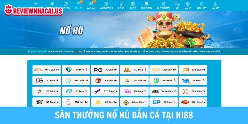 Website Hi88 cá cược hiện đại